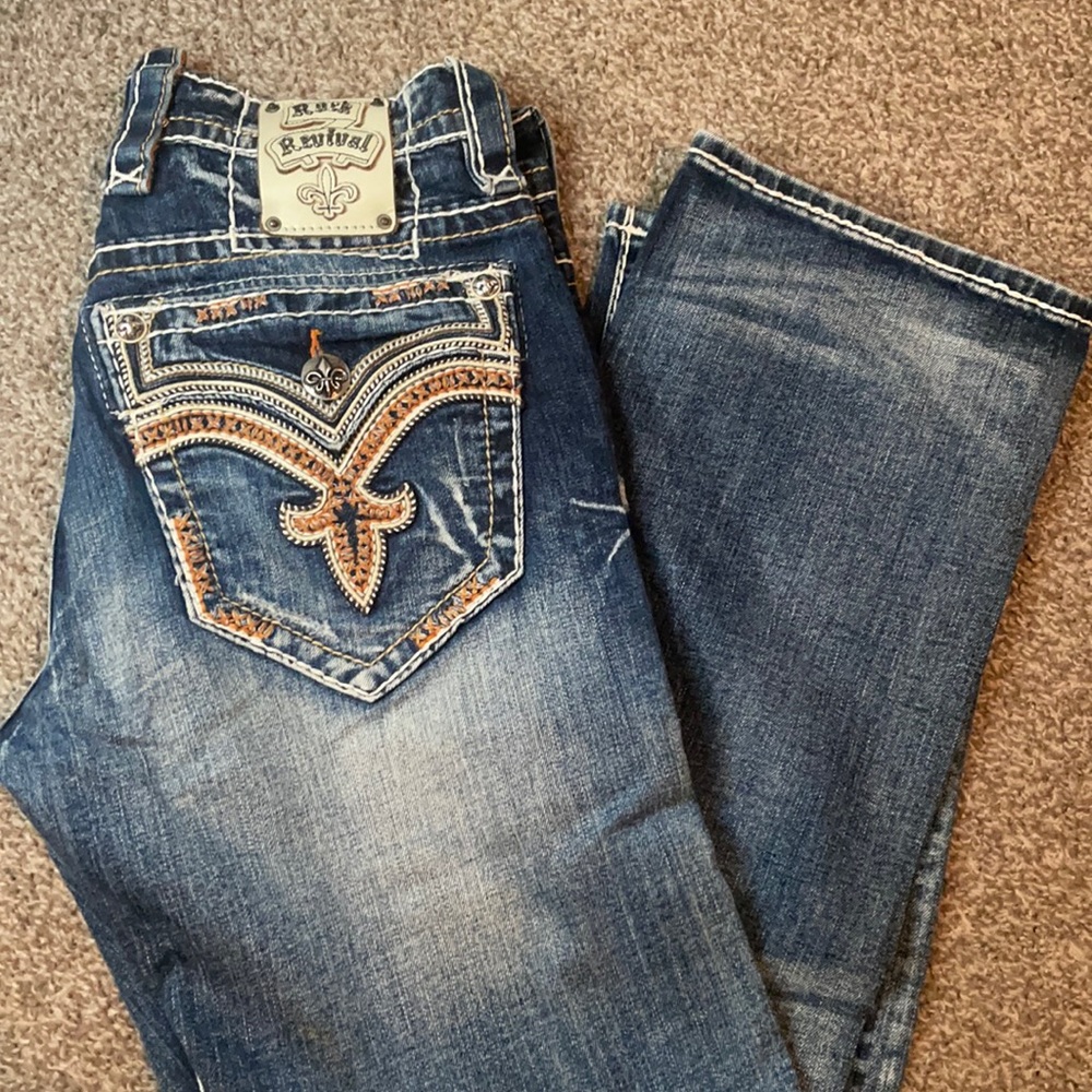 Men’s rock revival jeans size 30